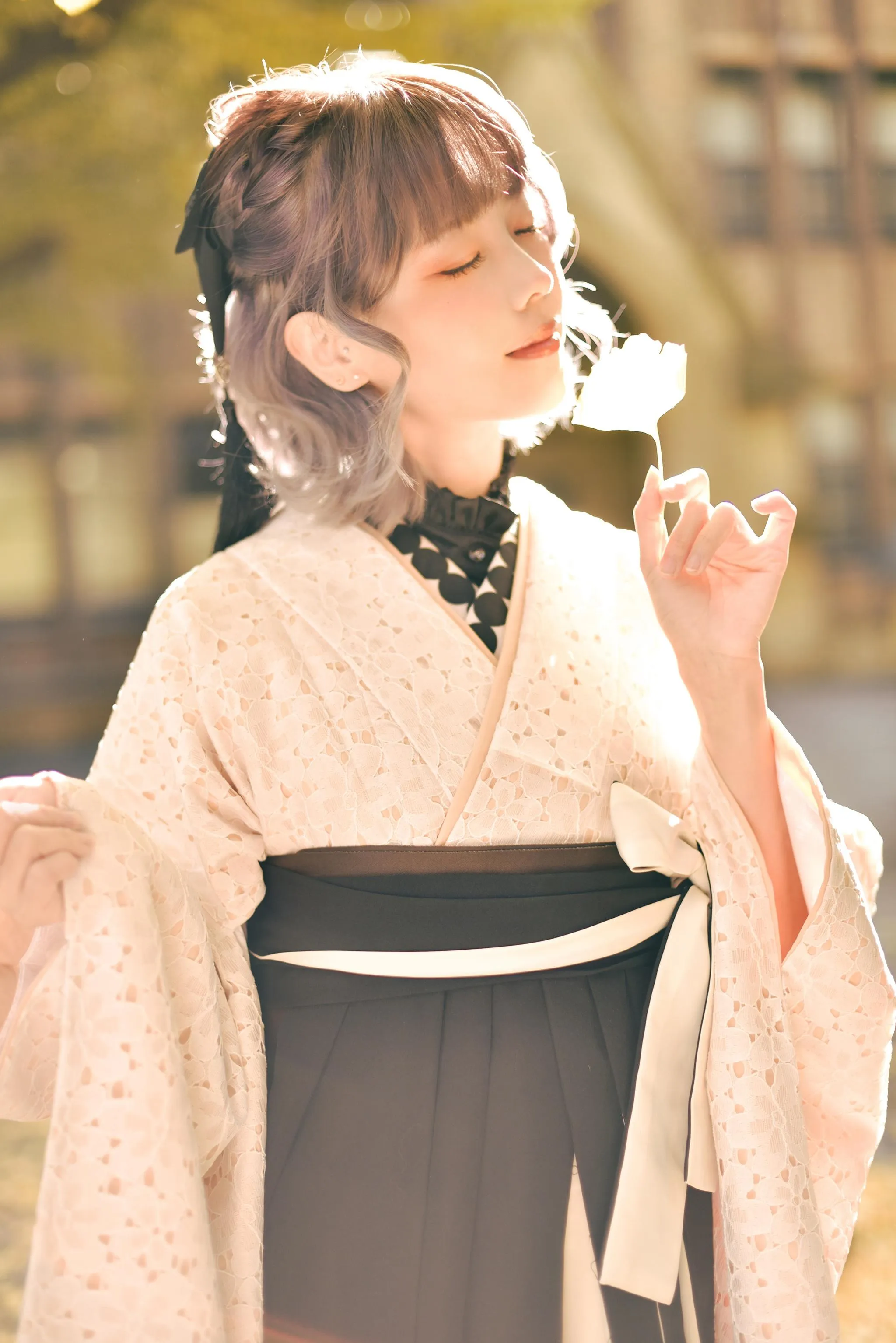 ElyEE子 – NO.130 23年11月订阅-Ginkgo Hakama [38P]插图7